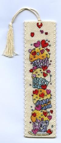 Cupcakes Bookmark - Click for larger image