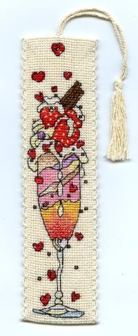 Strawberry Ice Bookmark - Click for larger image
