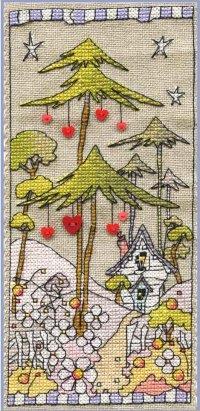 Woodland hearts chart pack - Click for larger image