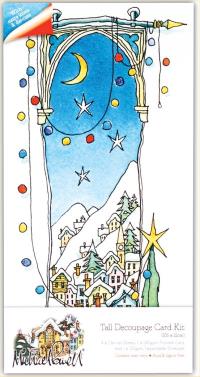 Tall card kit - White Christmas - Click for larger image