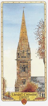 Llandaff Cathedral Tower - Click for larger image