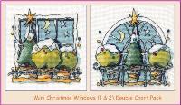Mini Christmas Windows 1 & 2 Chart Pack - Click for larger image